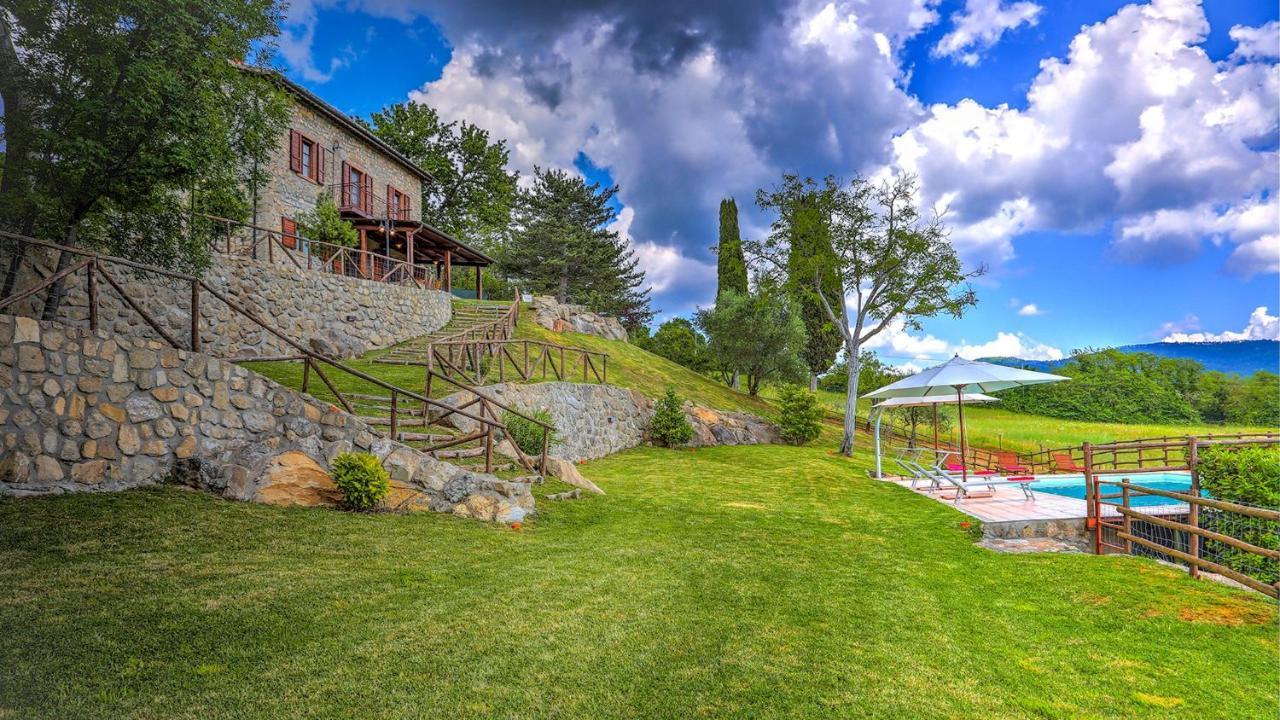La Casa Di Elsa 6, Emma Villas Santa Fiora Kültér fotó